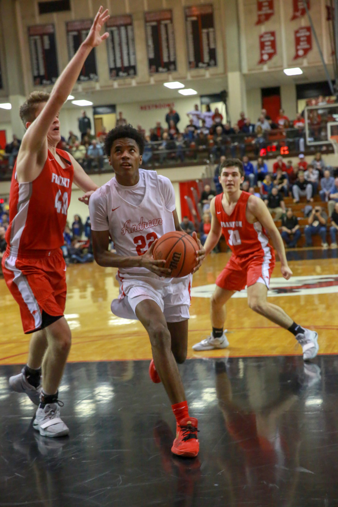 Gallery: Class 2A boys basketball semistate: Andrean vs Frankton